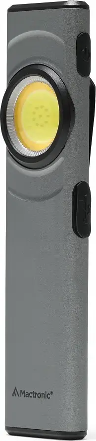 Elektrik dore Mactronic Mini Flagger PHH0134, LED COB, i rikarikueshëm, gri