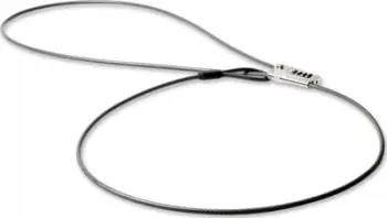 Kyç kabllo Lifeventure Sliding Cable Lock, çelik, kombinim me 4 shifra, i zi