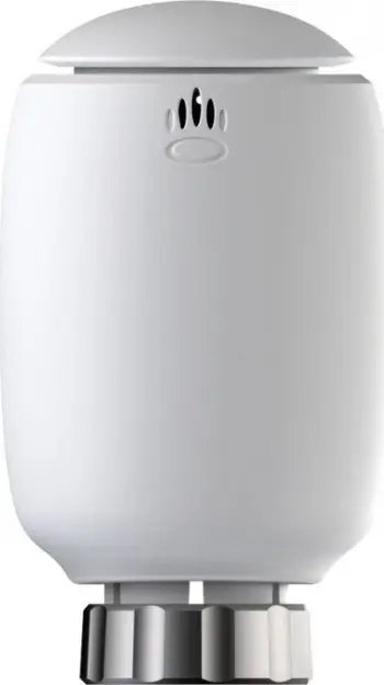 Kokë termostatike smart Maxcom SmartTherm 02, ZigBee, ekran LED, e bardhë