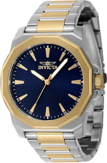 Orë për meshkuj Invicta Speedway Quartz 46838, dyngjyrëshe