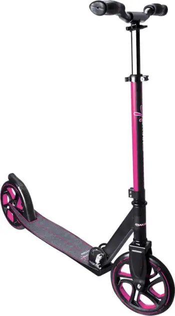 Trotinet Muuwmi Aluminum Scooter Pro, rrota 215 mm, ABEC 7, rozë