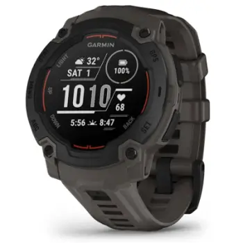 Ora inteligjente Garmin Instinct E Rugged, GPS, rezistente ndaj goditjeve, gri e zezë