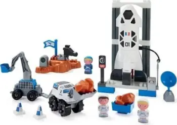Set ndërtimi Ecoiffier Abrick Space Base, 57 x 40 x 41.5 cm, shumëngjyrësh