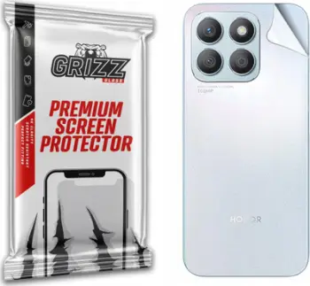 Folje mbrojtëse GrizzGlass SatinSkin për Honor X8b, për pjesën e pasme, transparente