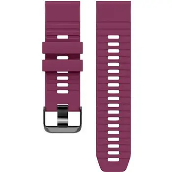 Rrip ore Eternico Essential Universal QuickFit, 22mm, silikon, e kuqe Cherry