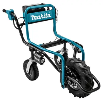 Karrocë elektrike Makita DCU180 18V LXT, motor brushless, pa bateri, blu