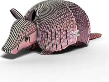 Puzzle 3D kartoni EUGY Armadillo, model dekorativ, shumëngjyrësh