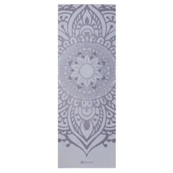 Tapet yoga Gaiam Wild Lilac Sundial 64941, 5 mm, lejla