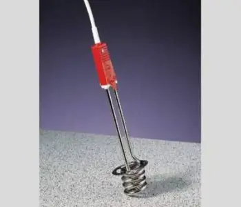 Ngrohës zhytës Rommelsbacher TS 1502, 1500W, çelik inoks, i kuq