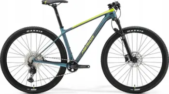 Biçikletë malore Merida Big Nine 3000, 29", karbon, Silk Lime Teal Blue