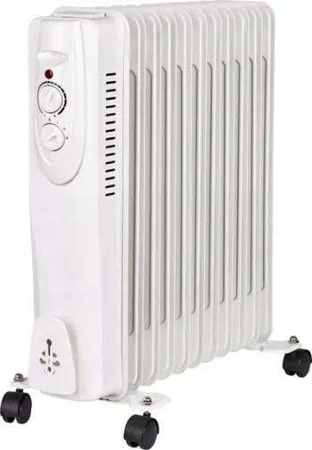 Radiator me vaj Extralink 11 elementë, 2500W, i bardhë