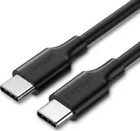 Kabllo USB Ugreen USB C në USB C 1.5m, 60W, e zezë
