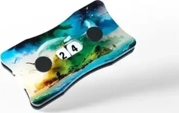 Numërues jete Gamegenic Double Life Counter Island, akrilik, për lojëra me letra, shumëngjyrësh