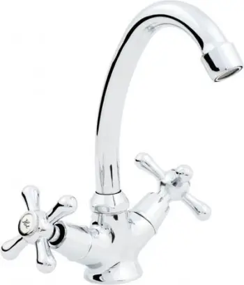 Rubinet lavamani Hydroland Retro, i kromuar
