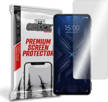 Xham mbrojtës GrizzGlass Hybrid Glass, për Xiaomi Black Shark 4 5G, transparent
