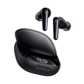 Kufje Soundcore Liberty 4 Pro, True Wireless, Bluetooth, të zeza