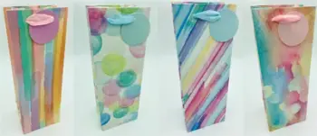 Qese dhurate W&amp;k KR 2919, 12.5×34.5×10 cm, dizajn shumëngjyrësh