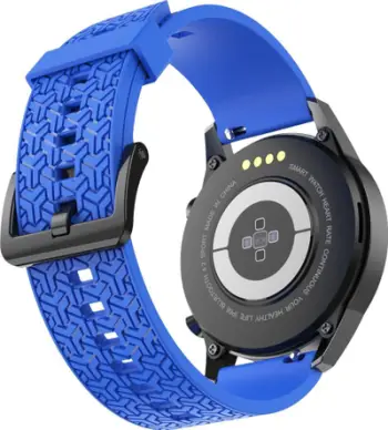 Rrip ore Samsung Galaxy Watch 46mm Strap Y, TPU, sportiv, blu