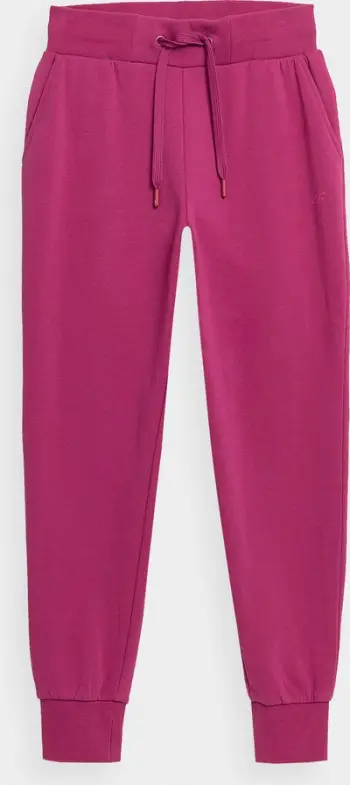 Tringje sportive 4F Sweatpants 4FSS23TTROF229, Regular Fit, me litar rregullues, rozë