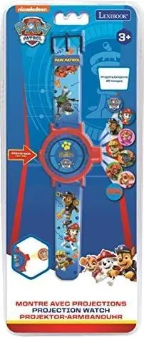 Ora digjitale me projektor Lexibook Paw Patrol, 20 imazhe, për fëmijë, shumëngjyrëshe
