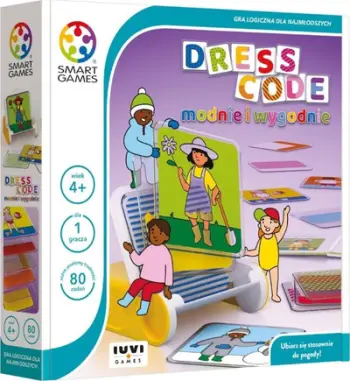 Loja logjike Smart Games Dress Code, 80 detyra, 4+