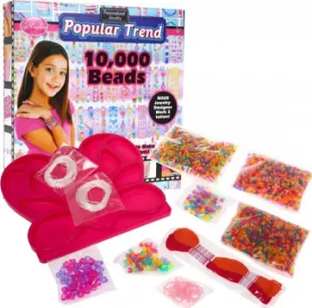Set rruazash për bizhuteri Popular Trend, 10000 copë, me tabaka fluture, shumëngjyrësh