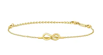 Byzylyk dore Breil B&ME TJ3503 Infinity, unisex, i artë