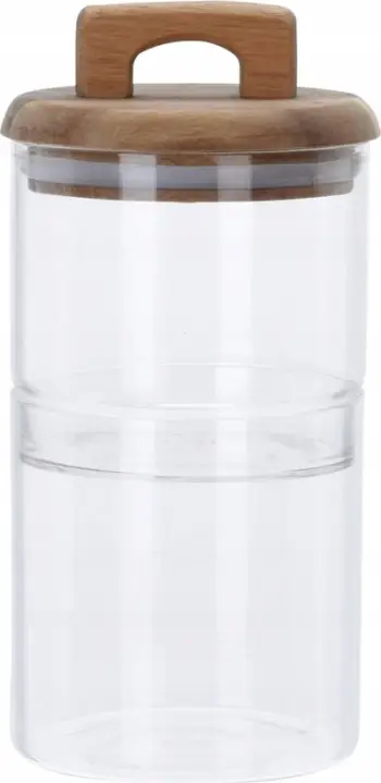 Kavanoz qelqi me kapak Double, 2L, transparent