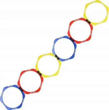 Set unaza trajnimi Allright HEX, 2m, plastike, shumëngjyrëshe