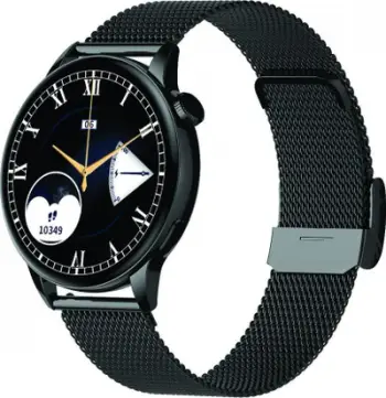 Ora inteligjente MaxCom Fit FW58 Vanad Pro, Bluetooth, monitorim i rrahjeve të zemrës, e zezë