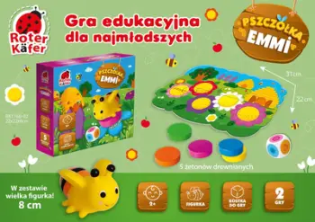 Loja edukative Bee Emmi, për fëmijë 2+, shumëngjyrëshe