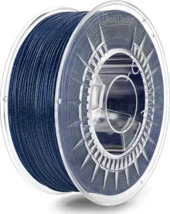 Filament 3D Devil Design PETG Galaxy Super Blue, 1.75mm, 1kg, blu