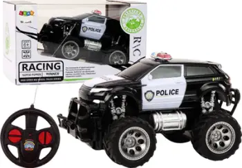 Makina policore me telekomandë RC Off-Road, 1:24, blu e zezë