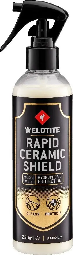 Sprej mbrojtës biçiklete Weldtite Rapid Ceramic Shield, shtresë ceramike, hidrofobik, 250ml