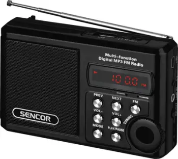 Radio Sencor SRD 215 B, e zezë