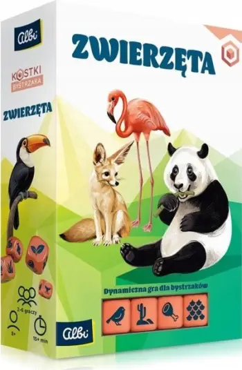 Lojë tavoline Clementoni Smart Cubes Animals, edukative, për fëmijë