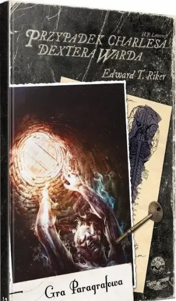 Libër interaktiv Black Monk Choose Cthulhu 13 The Case of Charles D Ward, horror, në anglisht