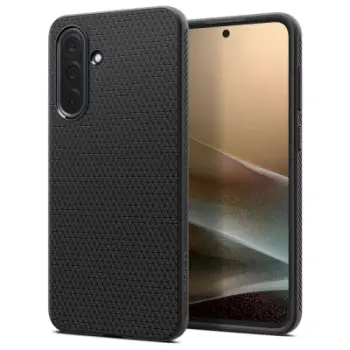 Mbulesë telefoni Spigen Liquid Air, Galaxy A36 5G, TPU, e zezë