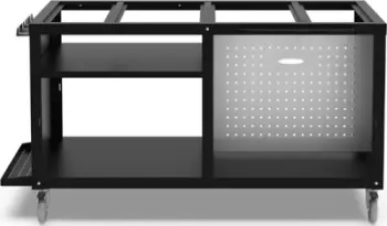 Stacion gatimi modular Alfa Forni AC-CKS-ST16080, 160x80cm, kornizë metalike, gri