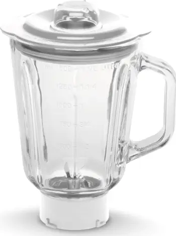 Gotë mikseri Concept RMP0010, xham, 1.5L, transparente
