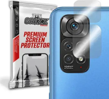 Xham hibrid mbrojtës për kamerë GrizzGlass Xiaomi Redmi Note 11S, set 2 copë, transparent