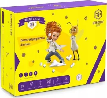 Set edukativ SmartBee BeeBox Snow Factory, 2 eksperimente, për fëmijë
