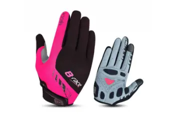 Doreza çiklizmi B-race Bump Gel Pro, xhel amortizues, madhësia L, të zeza me fuchsia