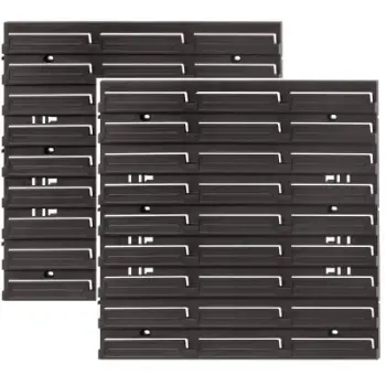 Pllakë organizuese veglash Prosperplast KBBS4040, 2x 38x39 cm, plastike rezistente, e zezë