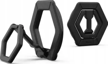 Mbajtëse magnetike me unazë UAG Magnetic Ring Stand, për MagSafe, aliazh zinku, e zezë