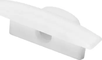 Hantelë Eb Fit Rubber Coated Hex, 8kg, gize, e zezë