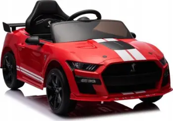 Makina elektrike për fëmijë Lean Toys Ford Mustang GT500 Shelby, me bateri, një vendëshe, e kuqe