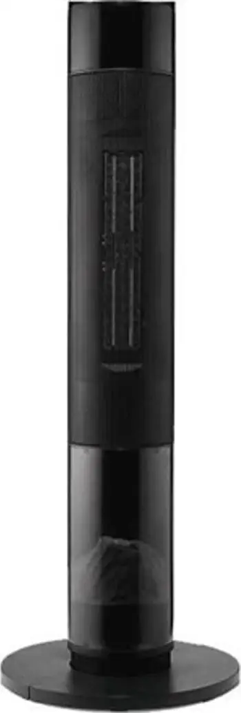 Ngrohës ventilator Gorenje CH2000F, 2000W, efekt oxhaku 3D, i zi