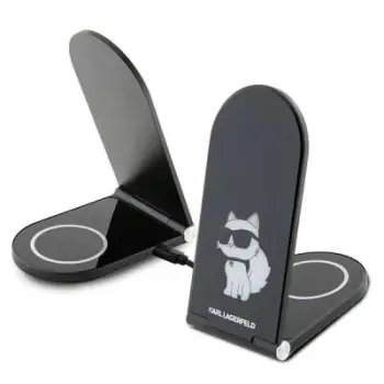 Karikues wireless magnetik Karl Lagerfeld Choupette, MagSafe, 15W, i zi