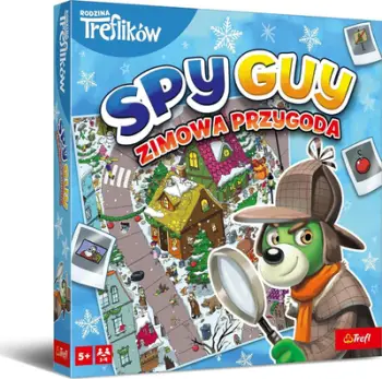 Loje shahu Spy Guy Winter Adventure Trefl, bashkepunuese, per femije